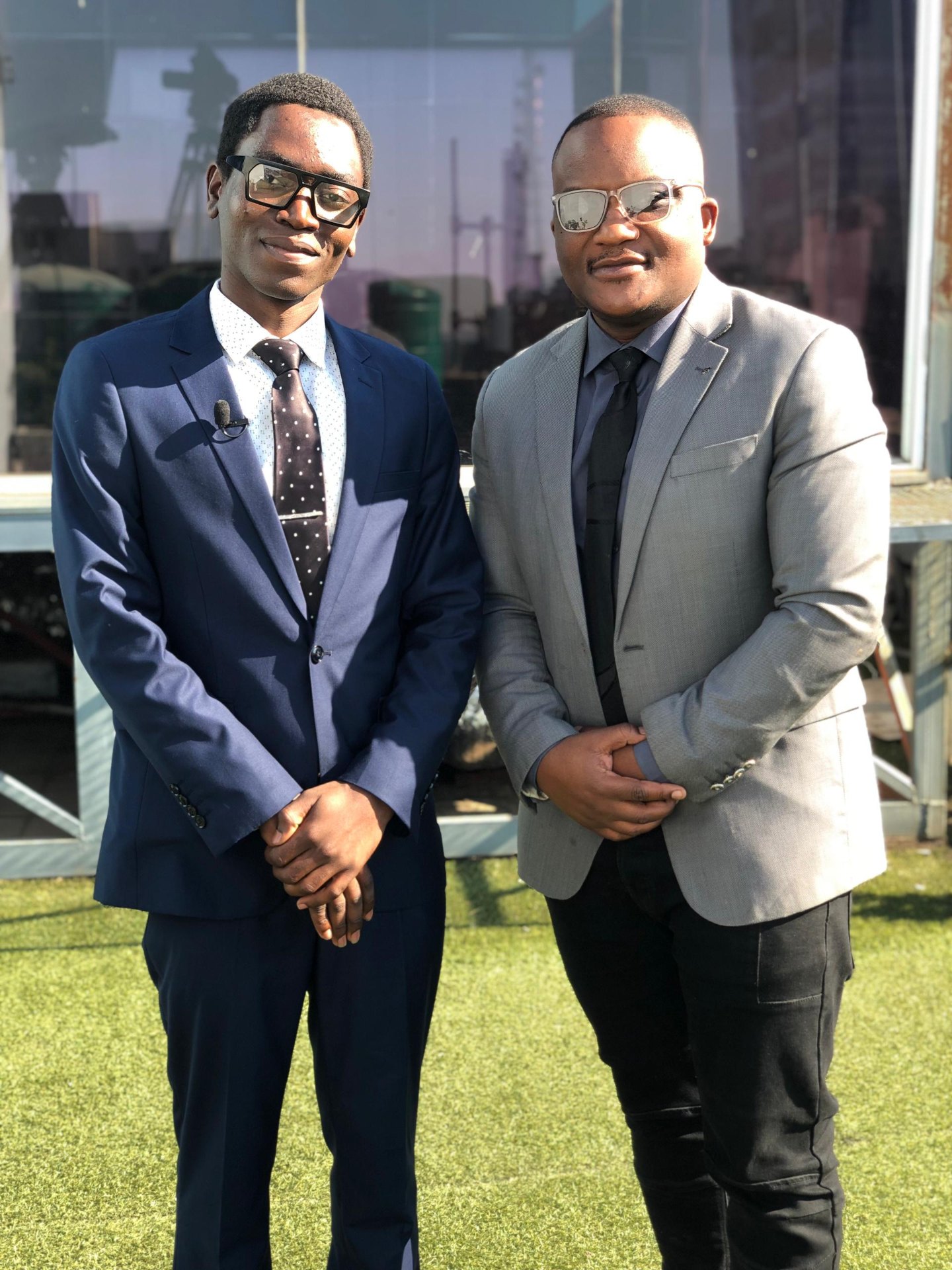 Ronald with the ZTN Prime show host