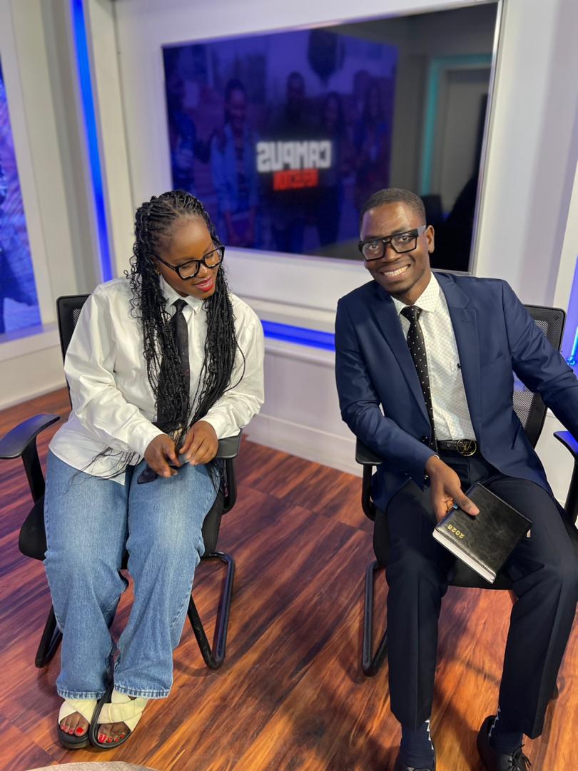 Ronald with a fellow panelist after the show